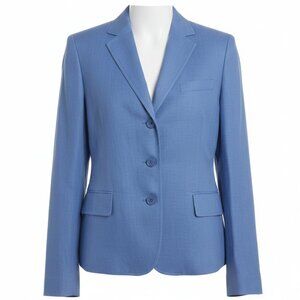 Talbots Women's Business Casual Fresh Linen BlazerJacket Size 12